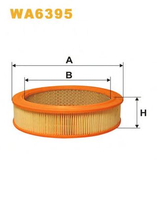 WIX FILTERS wa6395 -  Воздушный фильтр